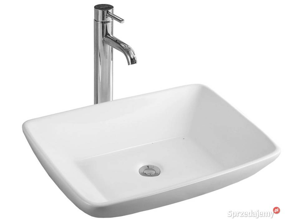 Umywalka Nablatowa 60x45 Biała ceramiczna Choroszcz sprzedam