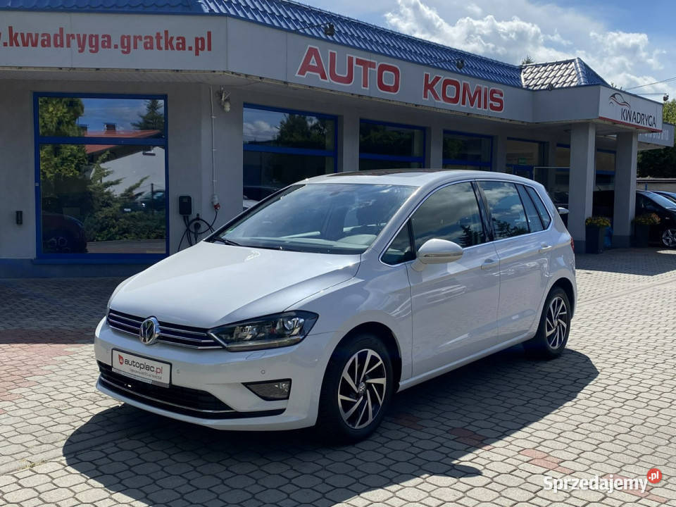Volkswagen Golf Sportsvan 14 150 Highline Biała Tarnowskie Góry