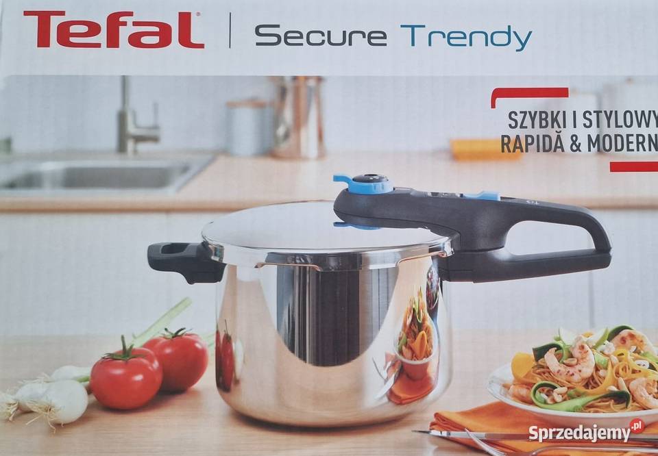 NOWY Szybkowar TEFAL Secure Trendy 6L sitko do sprzedam