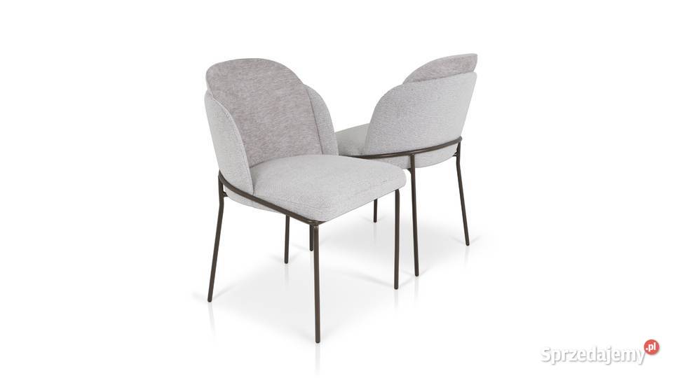 Krzesło Dorado w połączeniu dwóch tkanin