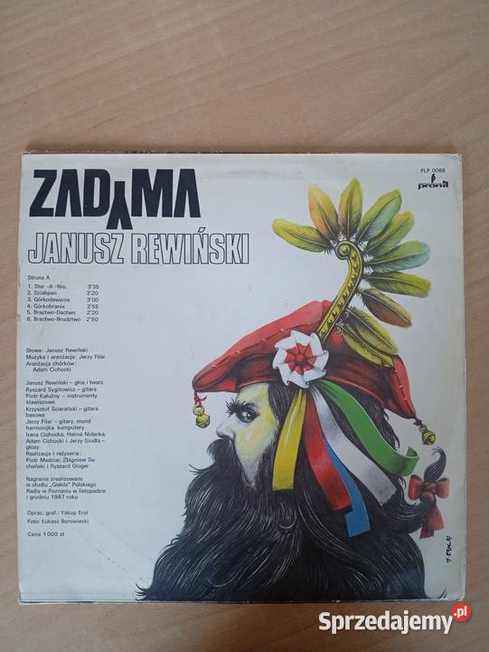 Janusz Rewiński Zadyma płyta winylowa Rumia sprzedam