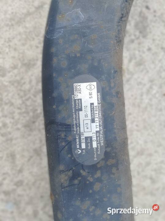 Hak WESTFALIA Renault Grand Espace IV osobowe Radomsko sprzedam