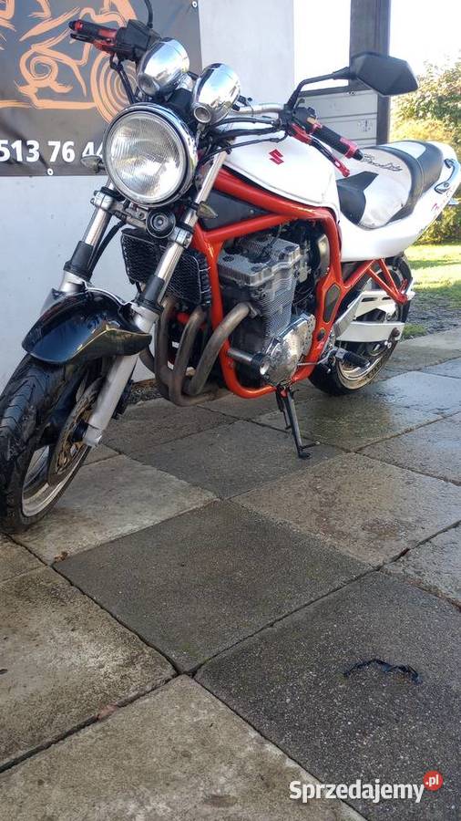 Sprzedam Suzuki GSF 600 Bandit z 1998r biały podkarpackie Świerzowa Polska sprzedam