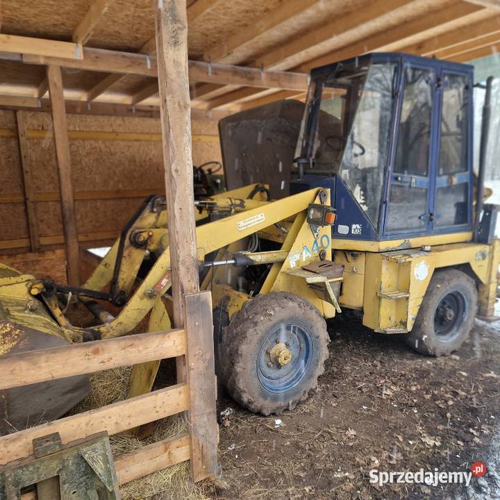koparko ładowarka 4x4 Fiat FA40 Perkins 4t dolnośląskie Bolesławiec