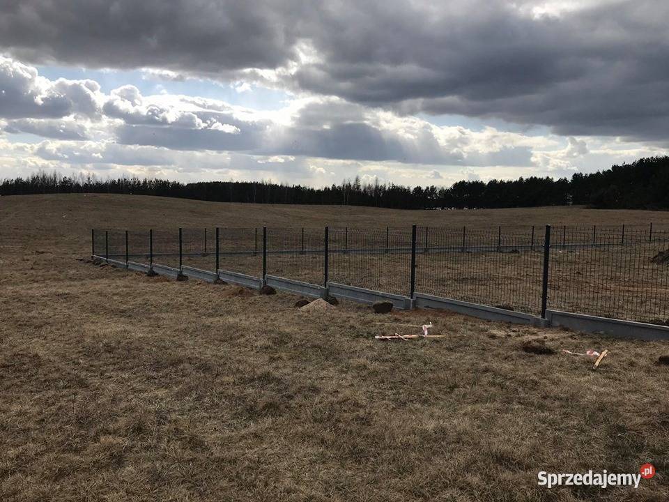 Ogrodzenie panelowe 123 z PODMURÓWKA Ogrodzenia i bramy lubelskie Lublin