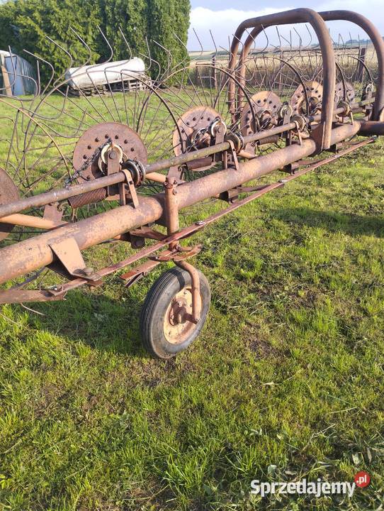 przewracarka zgrabiarka 7 gwiazdowa nieuszkodzony Proszowice