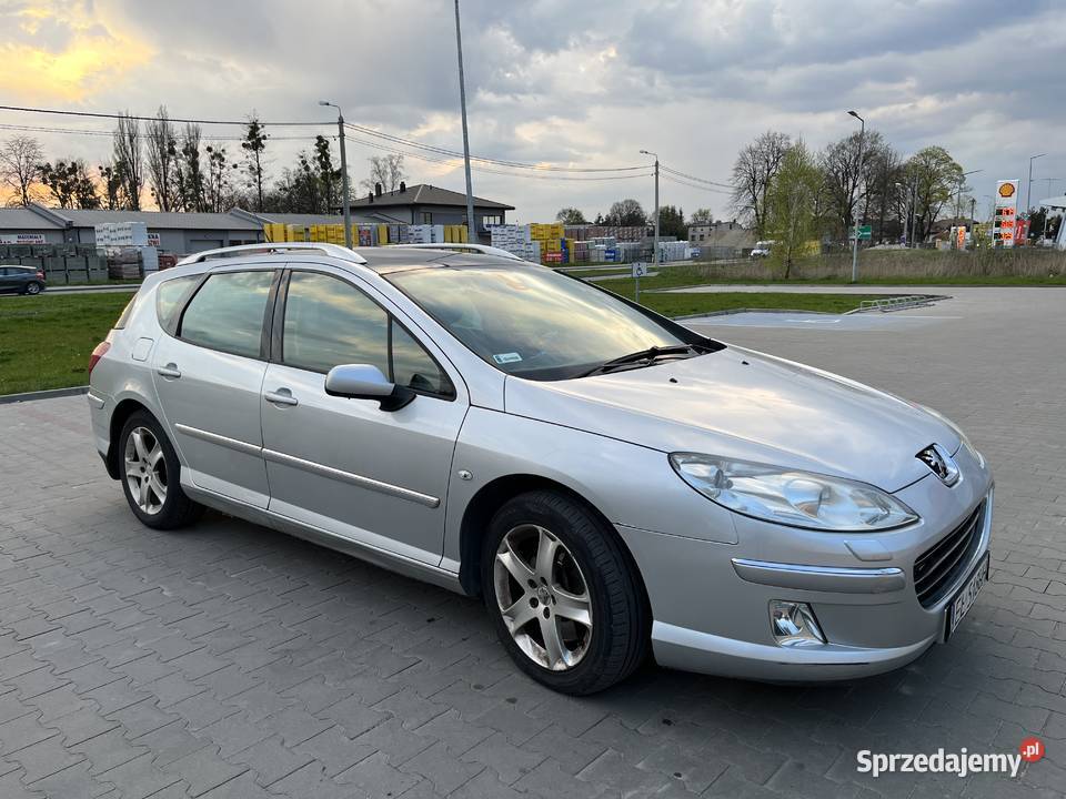 Peugeot 407 sw sport Rok produkcji 2008 łódzkie sprzedam