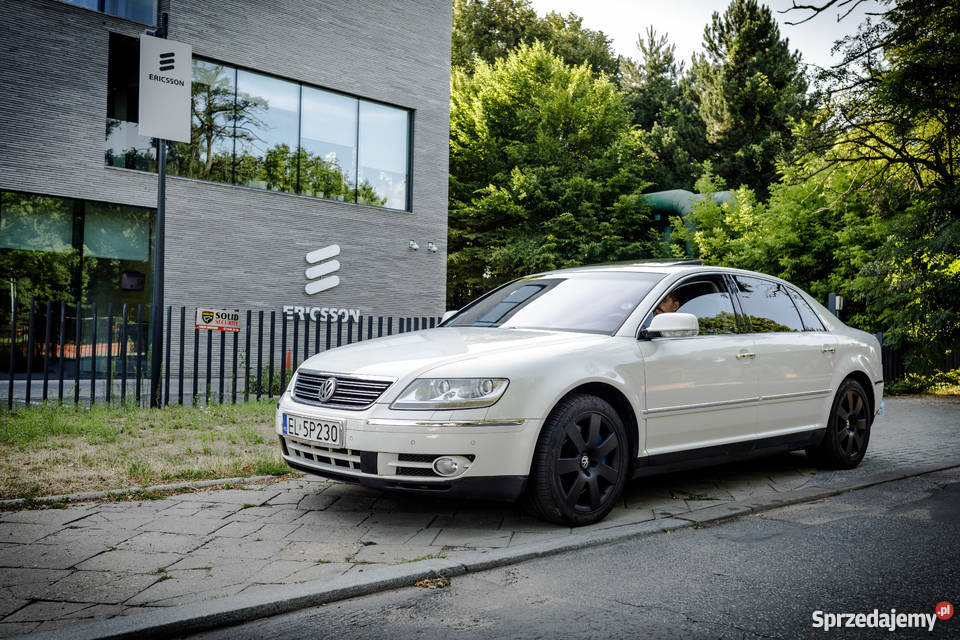 Vw Phaeton W12 450 Dokumentacja bogate radio Łódź sprzedam
