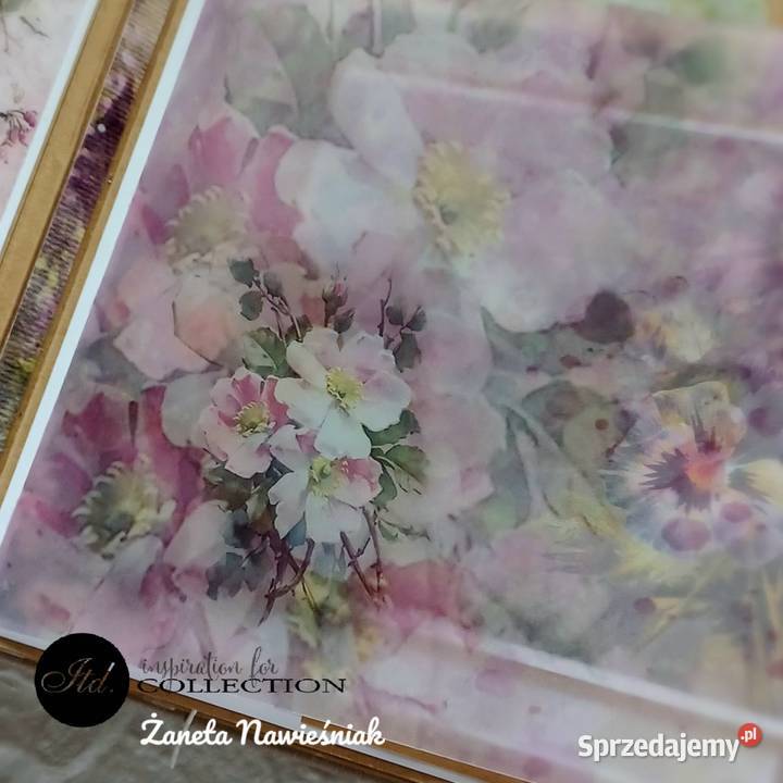 ALBUM foto scrapbooking prezent Rękodzieło Mszana Dolna