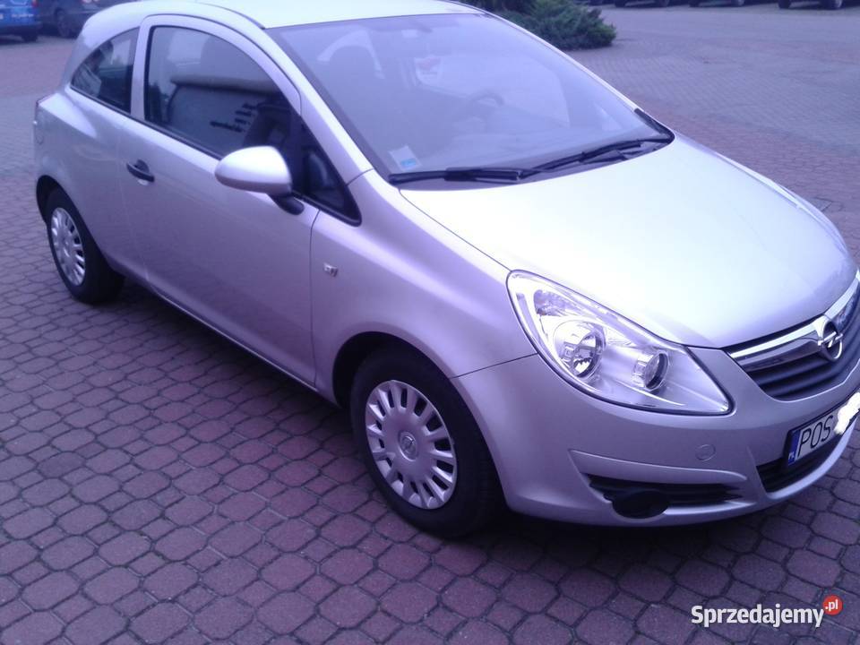 Opel Corsa 13 DCI 2009r 138 diesel srebrny Corsa Ostrów Wielkopolski