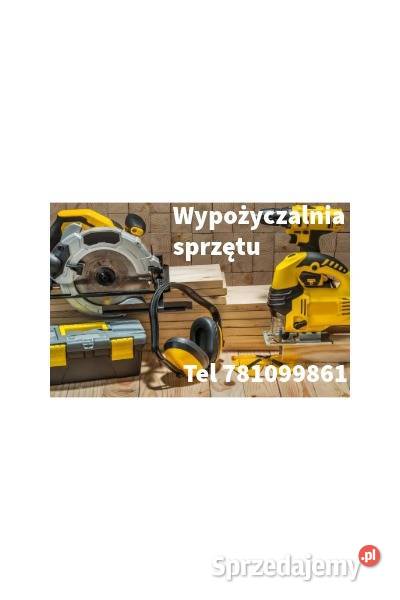 wypożyczalnia sprzętu tanio małopolskie Mędrzechów