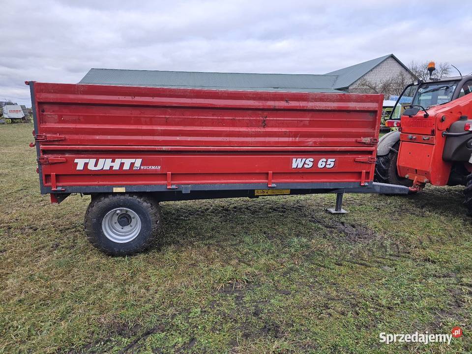 Przyczepa Wywrotka Wecknann Tuhti 65T Nowa Rogale