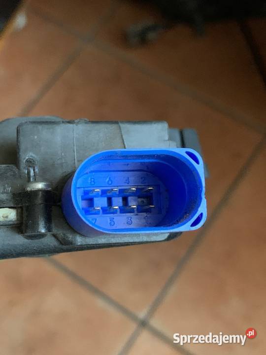 Zamek lewy przód Skoda Fabia II 8 pin wielkopolskie