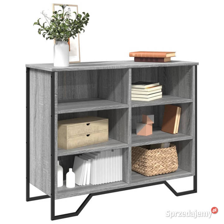 Szafka szary dąb sonoma 91x355x745 WM848552 Pozostałe mazowieckie Warszawa
