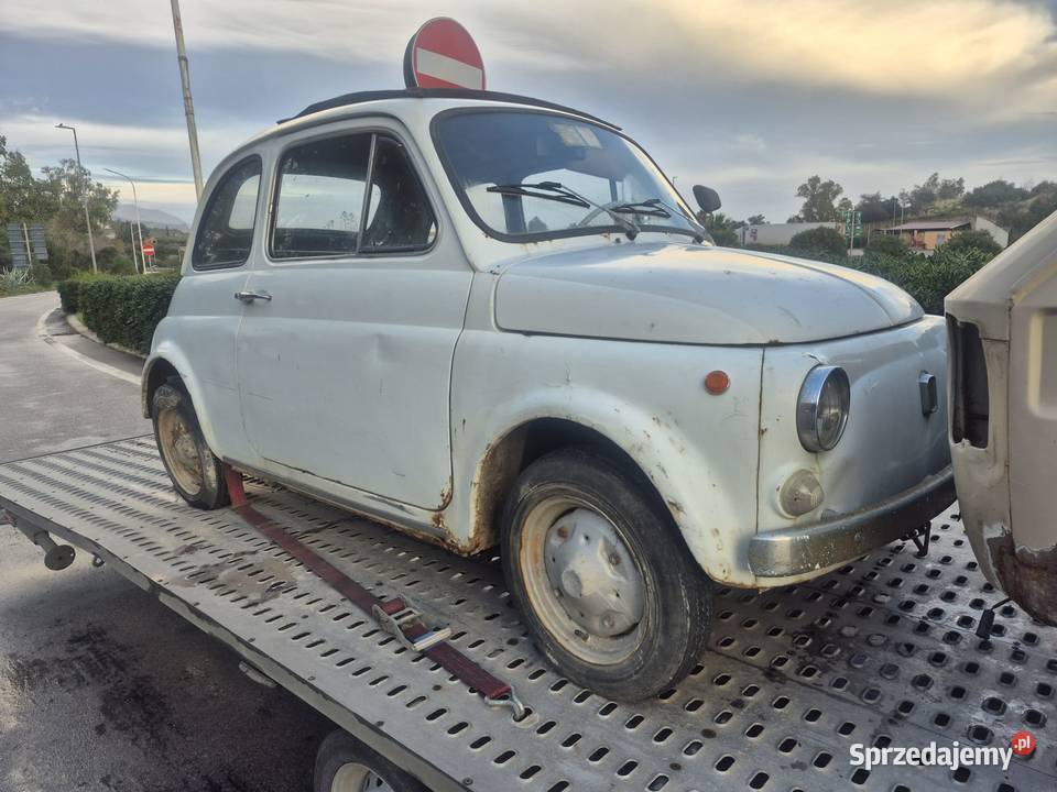 Fiat 500 z małym licznikiem 1967 śląskie Częstochowa