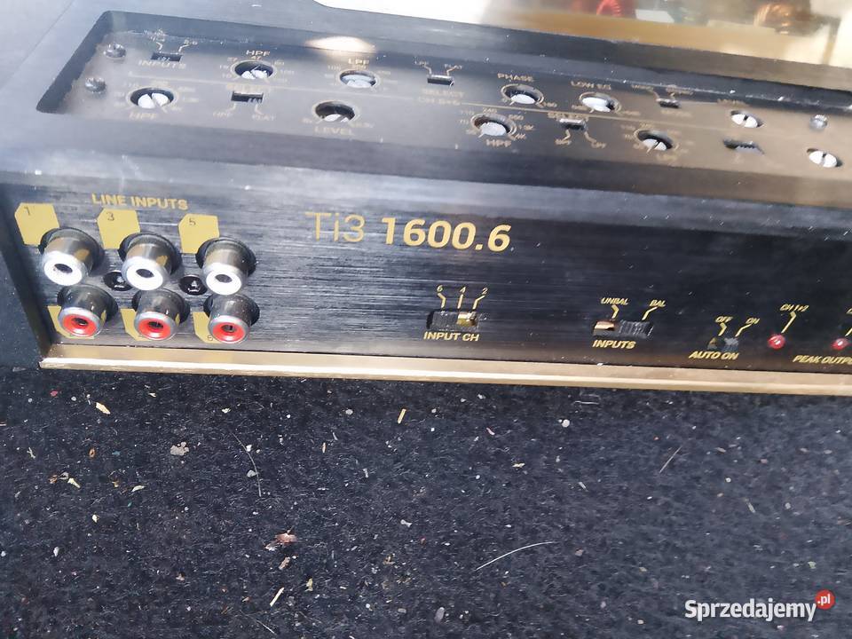 Wzmacniacz Samochodowy PHOENIX GOLD 1600W 6 Wrocław