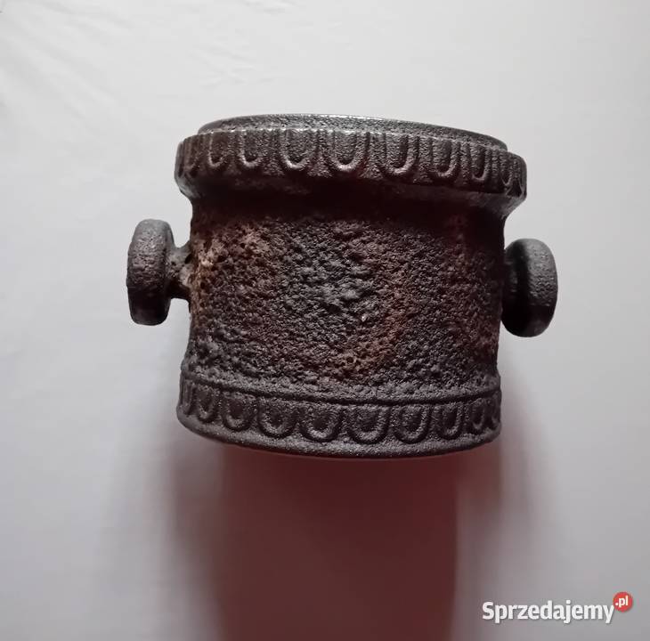 Osłonka doniczki fat lava stylizowana na stay Porcelana i szkło Koźminek