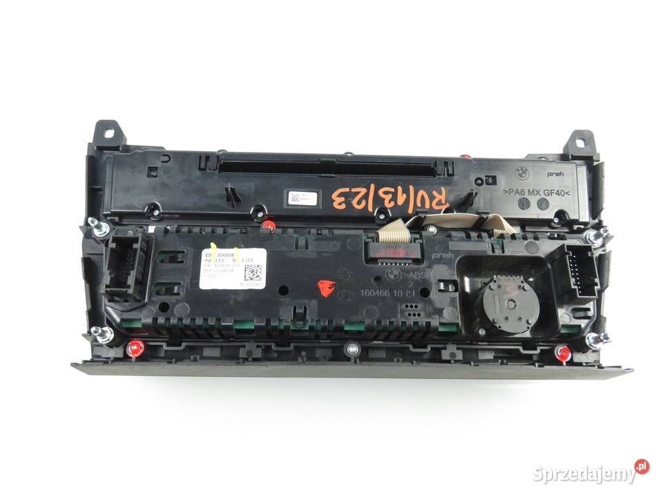 KLIMATRONIK BMW 5 F10 9249698 Panele sterowania, przełączniki małopolskie