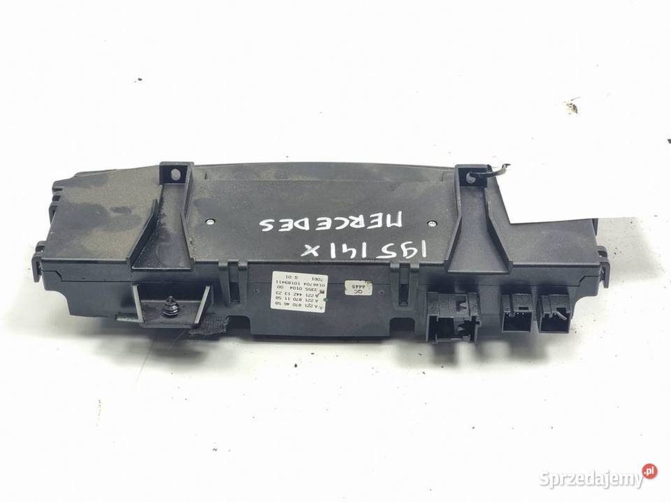 PANEL KLIMATYZACJI MERCEDES W 221 A2218704658 osobowe Lipno sprzedam