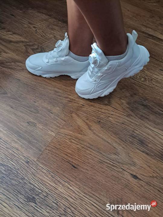super ultra lekkie sportowe buty unisex białe Wałbrzych