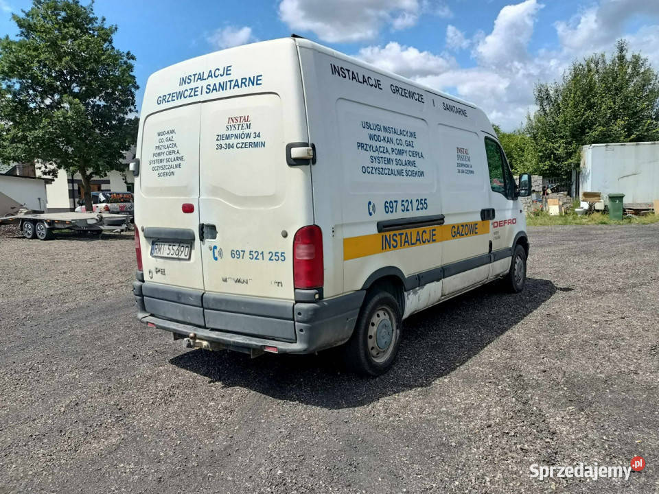 Opel Movano Opel Movano 22DTI 90 02r Vat1 Tarnów