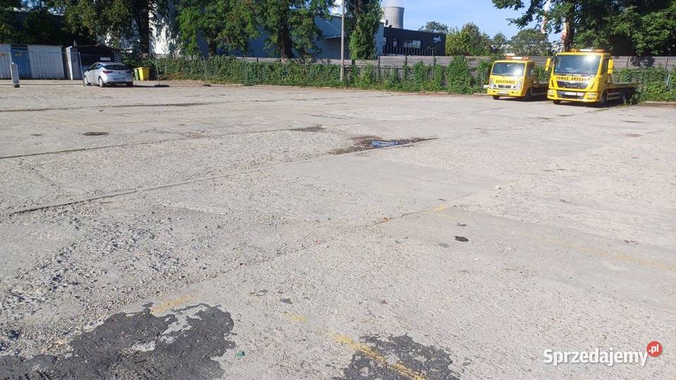 Do wynajęcia plac utwardzony o pow 2400 m2 2400m2