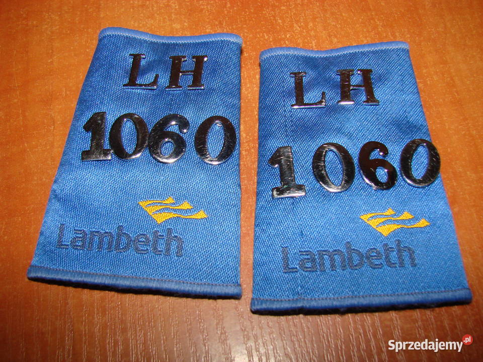 pochewki na pagony policji brytyjskiej Pruszcz Gdański