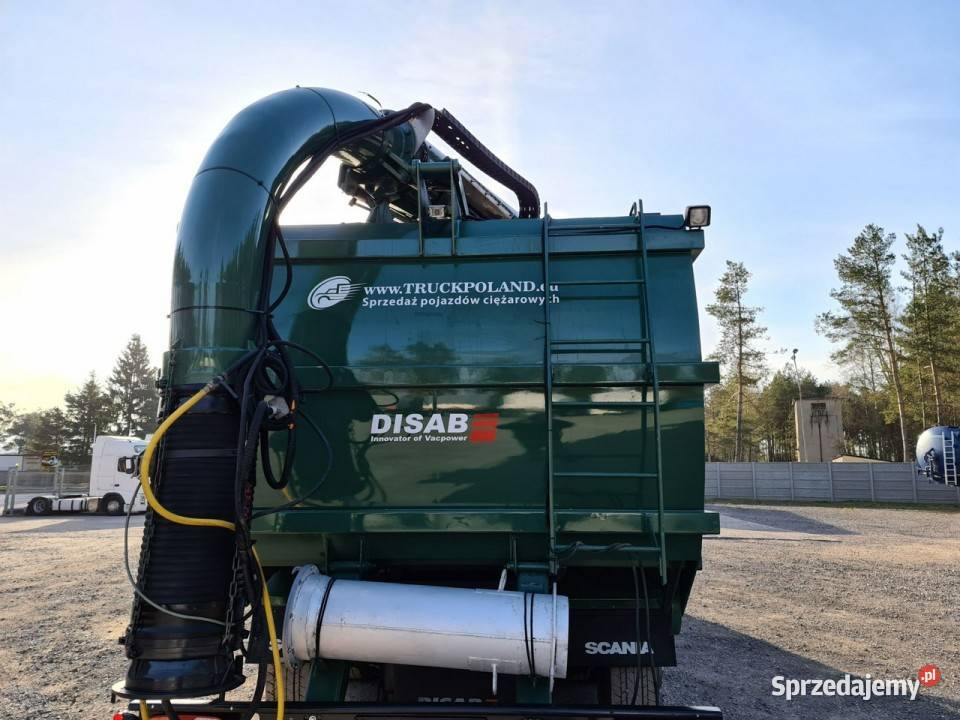 Scania DISAB Saugbagger odkurzacz koparka ssąca Daleszyce