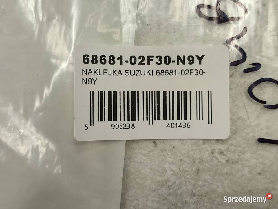 NAKLEJKA TL1000S NA BOCZEK SUZUKI TL1000S sprzedam