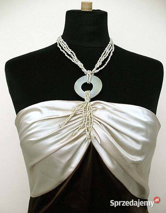 Sukienka satyna 38 M biust 85 Maxi Siedlce