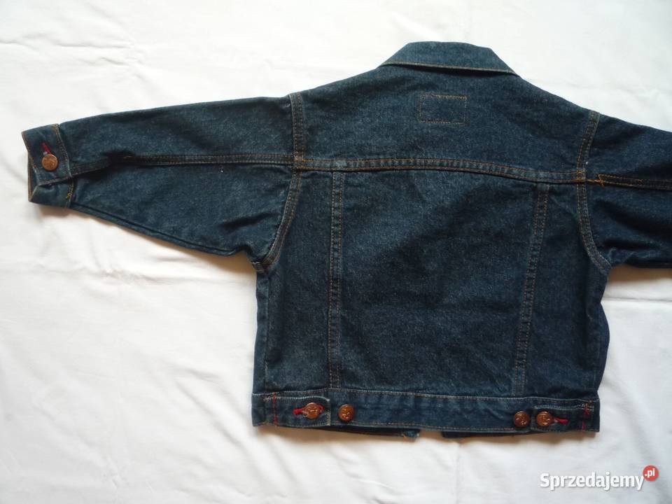 Nowa Katana Jeansowa r 98 Kurtka Robert Stock Rozmiar 98 Szczecin