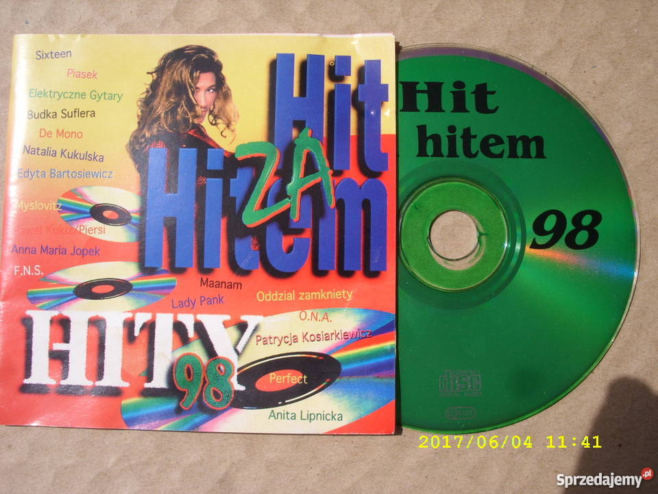 CD skladanka HIT HITEM VOL2 98 polskie dolnośląskie Wołów sprzedam