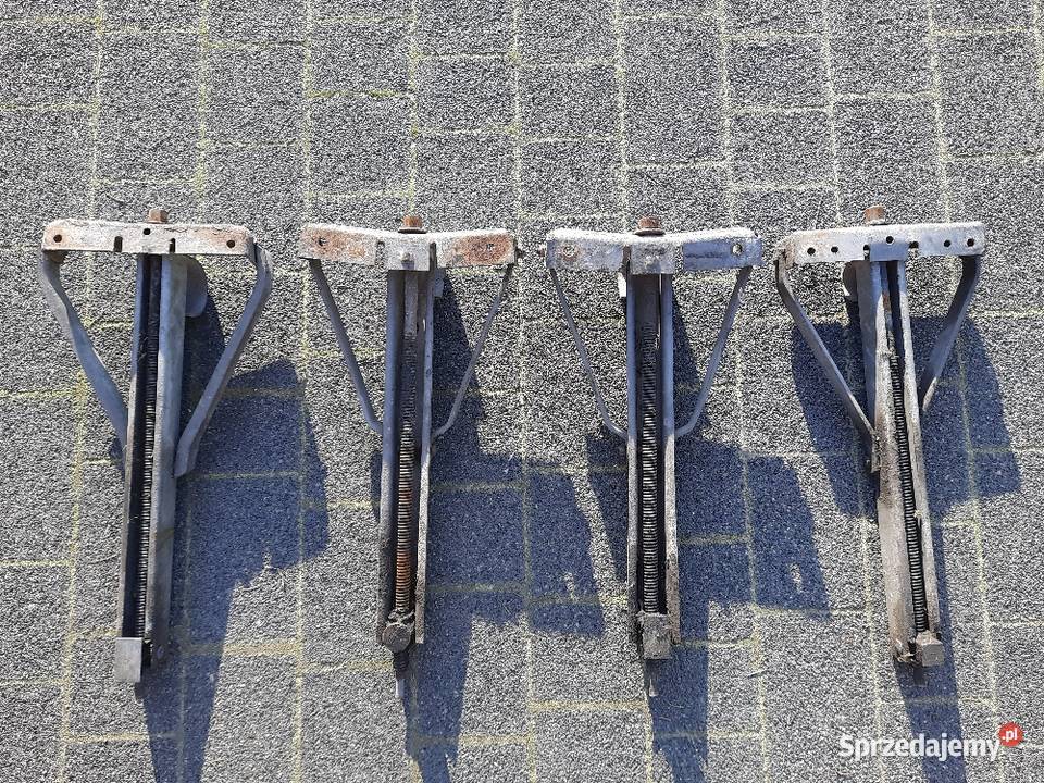 Łapy podporowe ocynkowane do przyczepy Pozostałe Skokowa