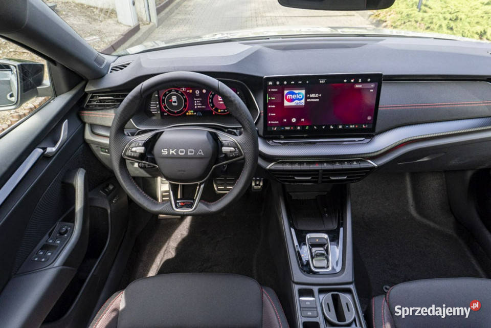 koda Octavia RS 20 TSI 265 DSG Dostępna ręki IV czujnik zmierzchu Łódź