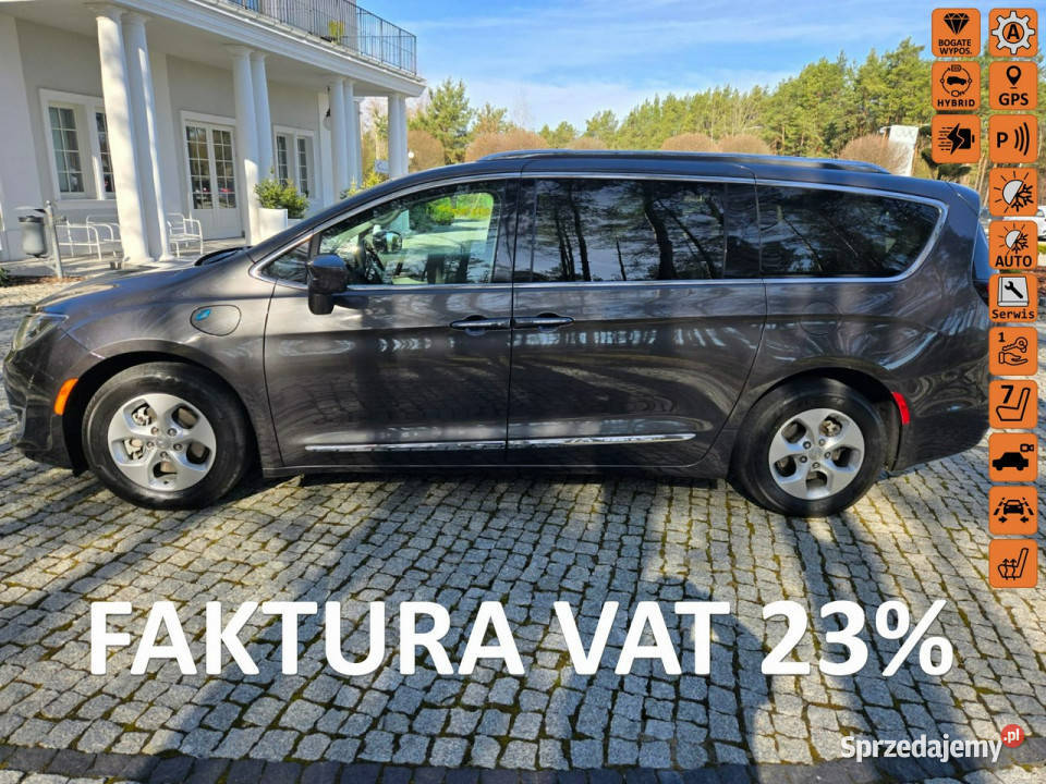 Chrysler Pacifica FVAT Pacifica Hybrid z 2018 czujnik parkowania podlaskie Białystok