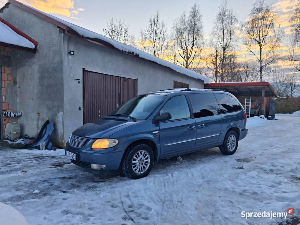 Chrysler grand voyager 33 v6 4x4 lpg nieuszkodzony Jurków