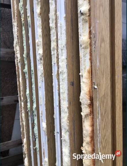 Okno pcv 230 x 170 winchester brązowe Warszawa sprzedam