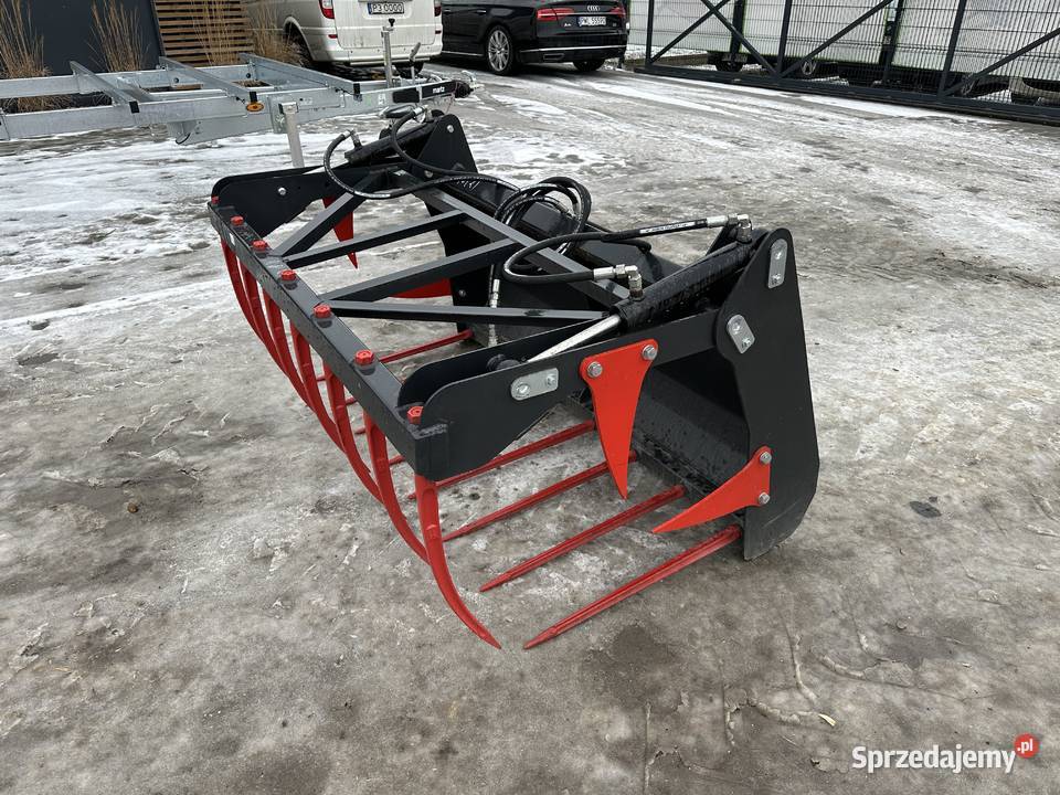 NOWY Krokodyl do Ładowacza Czołowego Euro 1222 m Osprzęt roboczy Babimost sprzedam