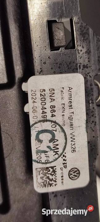 VW TIGUAN II ALLSPACE PODŁOKIETNIK 5NA864207 sprzedam