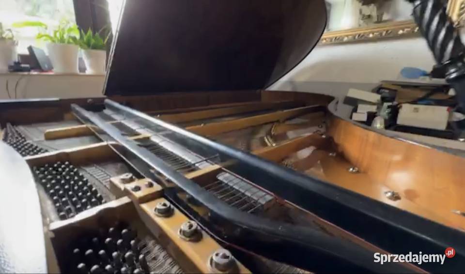Fortepian Wiedeński Sprawny grający Antyki Lubochnia