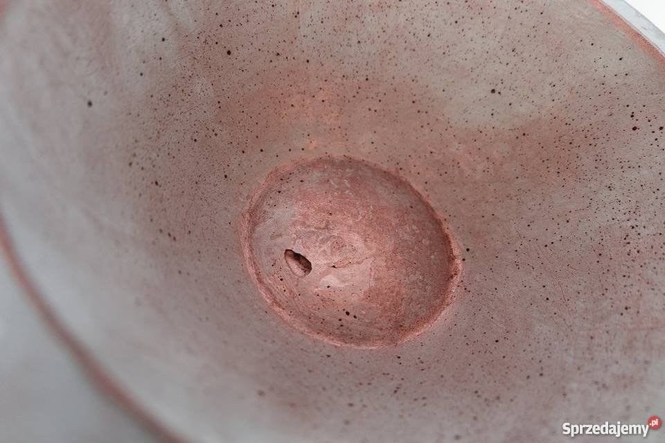 Misa z betonu przecierane miedziane wnętrze Akcesoria kuchenne