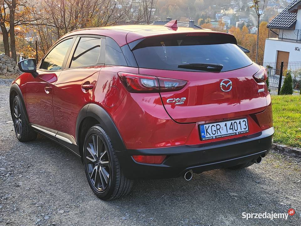 Mazda CX3 15d SKYACTIVE 4x4 AUTOMAT Full Osoba sprowadzony CX-3