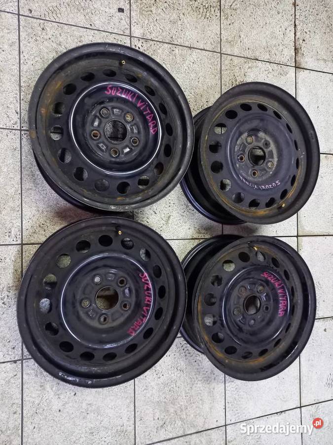 Felgi stalowe używane 5x1143 16 Suzuki Vitara i Bielsko-Biała sprzedam