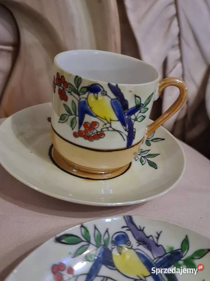 Porcelanowy zestaw filizanek Porcelana i szkło Ostrołęka