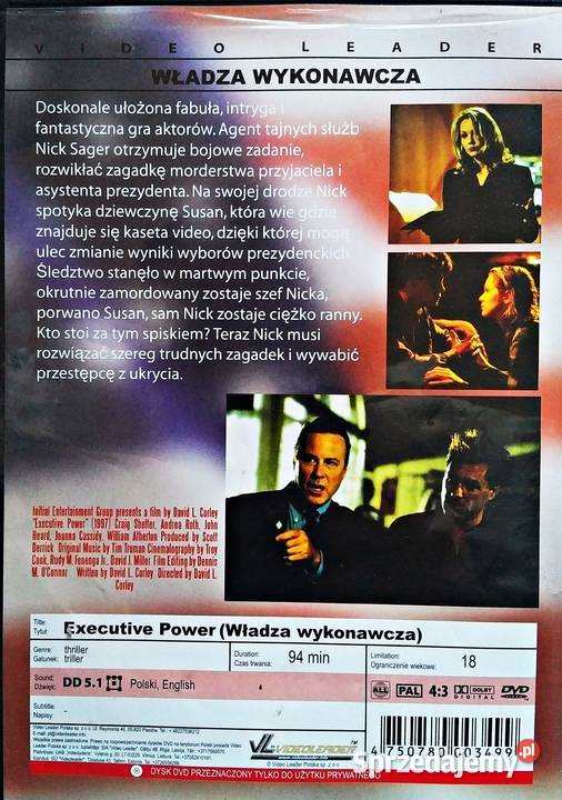 WŁADZA WYKONAWCZA CRAIG SHEFFER Kalisz sprzedam