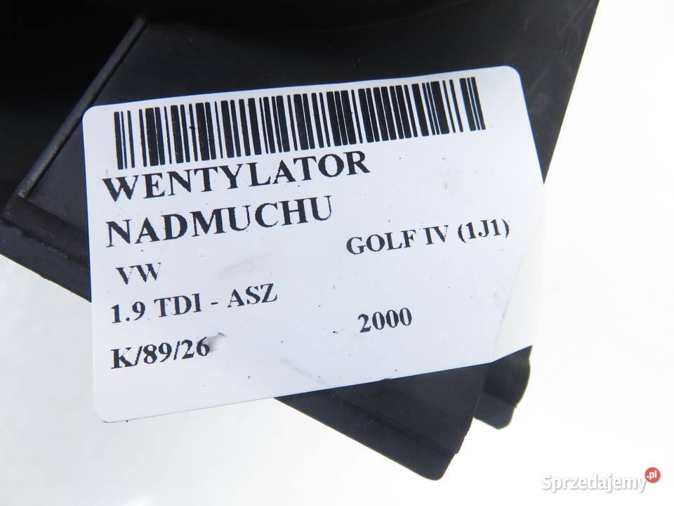 DMUCHAWA VW GOLF IV 1J1 1J1819021B sprzedam