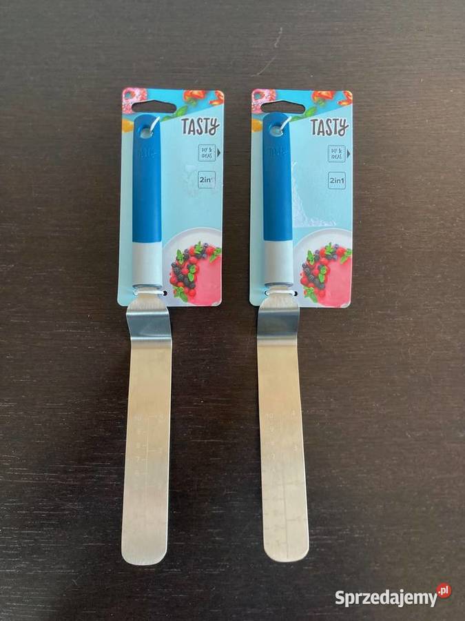 Nóż cukierniczy łopatka Tasty 2 sztuki nowy Akcesoria cukiernicze Elbląg
