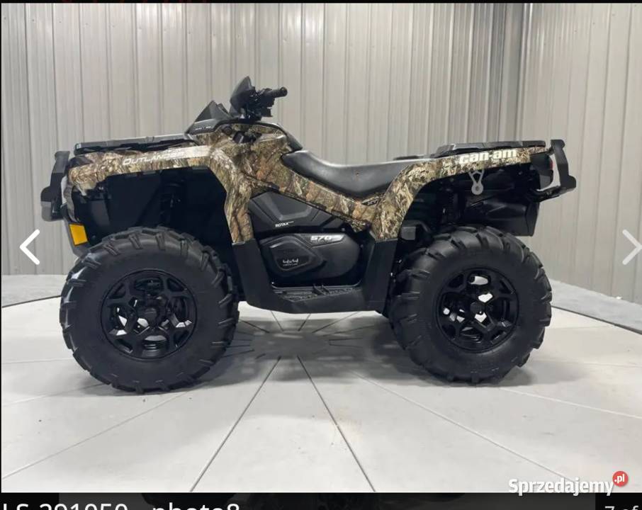 CanAm Outlander 2016 570 Hunting Edition 2400 nieuszkodzony