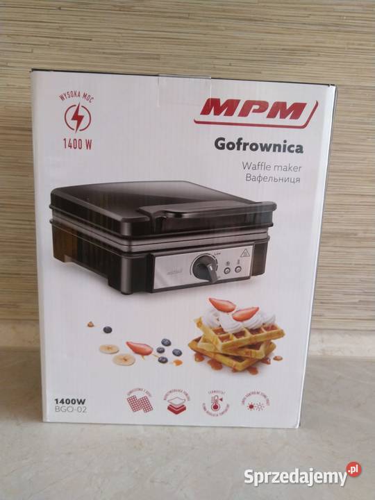 NAJTANIEJ Gofrownica 1400W Na Dwa Gofry AGD śląskie Zabrze