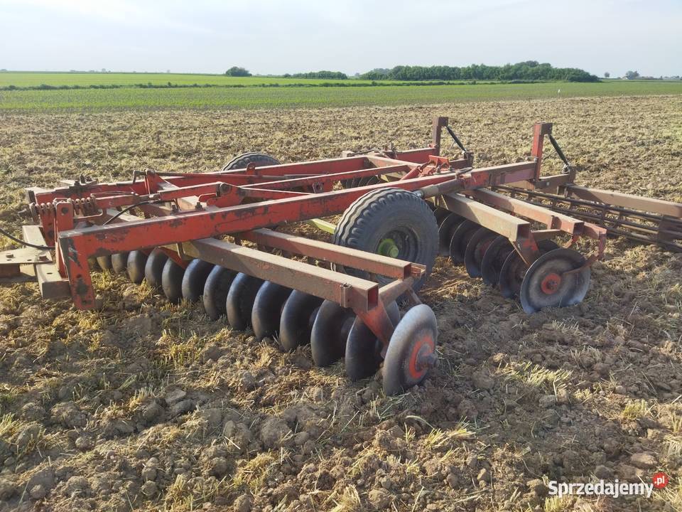 Brona talerzowa agregat talerzowy talerzówka 4m nieuszkodzony Rozdrażewek